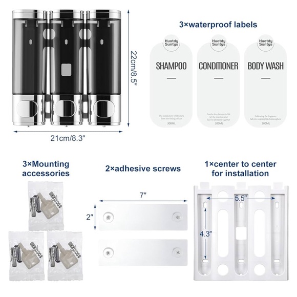 Shampoo, conditioner and body wash all in 1. Brand new - Picture 2 of 6
